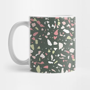 Spring Summer Pink Modern Terrazzo Pattern Mug